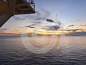 Sunset at Makasar Strait