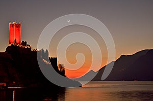 Sunset at Malcesine