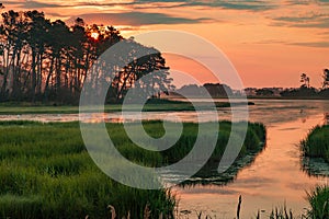 Chincoteague, Virginia Sunset