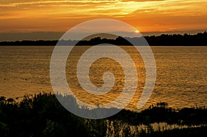 Sunset on the Maumee River