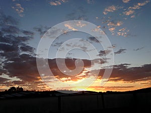 Sunset in Minas Gerais