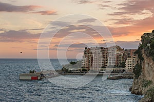 Sunset in the Monako