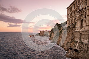 Sunset in the Monako