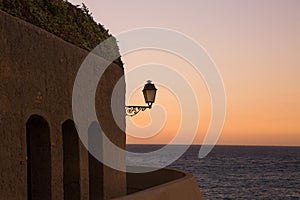 Sunset in the Monako