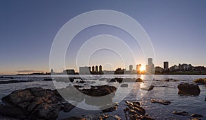 A Sunset in Montevideo