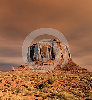 Sunset Monument Valley Arizona Navajo Nation