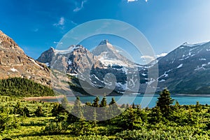 Sunset at Mount Assiniboine