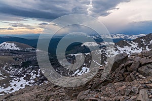 Sunset on Mount Evans - Colorado