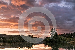 Sunset at Mud Bay