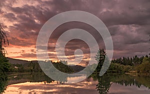 Sunset at Mud Bay