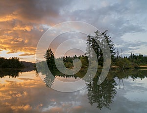 Sunset at Mud Bay