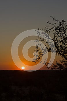 Sunset, Namibia