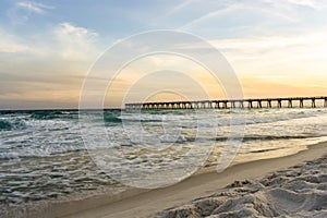 Sunset at Navarre Beach