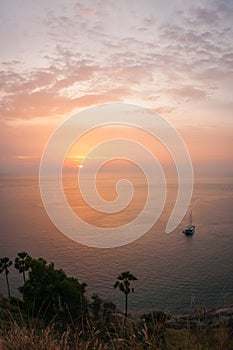 Sunset at Nay Harn, Phuket, Thailand