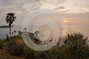 Sunset at Nay Harn, Phuket, Thailand photo