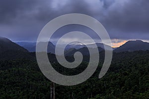 Sunset near Candelaria, Cuba