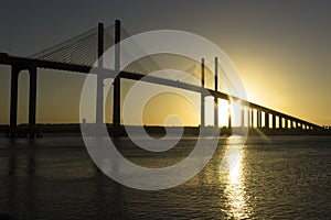 Sunset -Newton Navarro Bridge, Natal, RN, Brazil