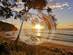 Sunset at Noosa National Park