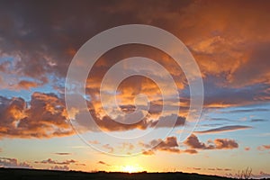 Sunset in North Devon