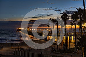 Sunset At the Oceanside Pier