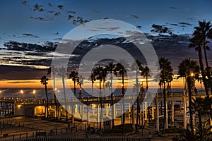 Sunset At the Oceanside Pier
