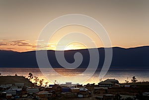 Sunset on Olkhon