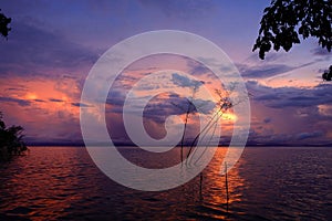Sunset Ometepe photo