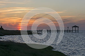 Sunset on the Outer Banks