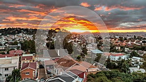 Sunset over Antananarivo