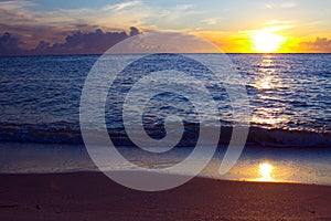 Sunset over boca grande, florida