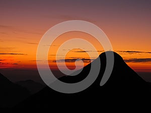 Sunset over the Brienzer Rothorn