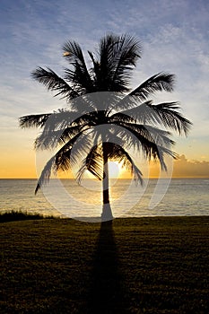 sunset over Caribbean Sea, Barbados