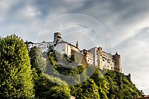 Castle of Salzburg, Austria.