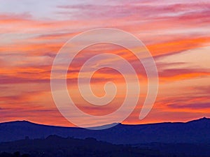 Sunset on the River Teign, Devon
