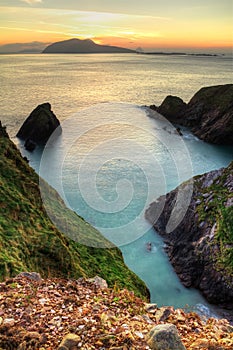 Sunset over Dingle Peninsula