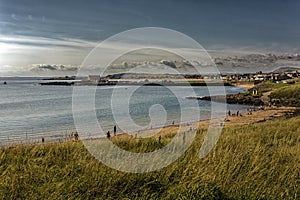 Sunset over Elie Coastline