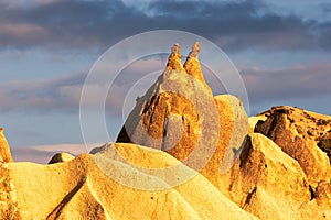 Sunset over Fairy Chimneys, Cappadocia