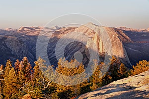 Sunset over Half Dome, Yosemite