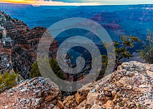 Sunset Over Hopi Point