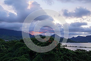 Sunset Over Kaneohe Bay