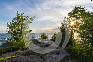 Sunset Over Lake Nipissing in North Bay, Ontario 8