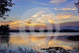 Sunset Over Lake Seminole