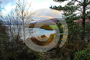 Sunset over Loch Lomond