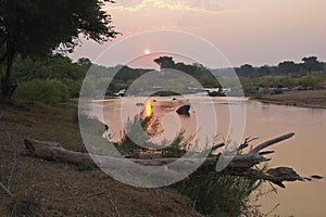 Sunset over the Olifants river