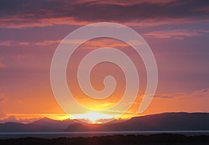 Sunset Over Rossbeigh Strand