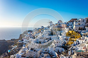 Sunset over Santorini, Oia. Greece