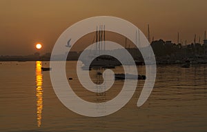 Sunset over the sea - Gargano - Apulia