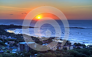 Sunset over Tamarindo