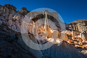 Sunset over Wahweap Hoodoos near Kanab photo