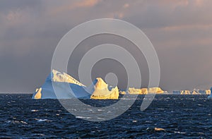 Sunset over the Weddell Sea